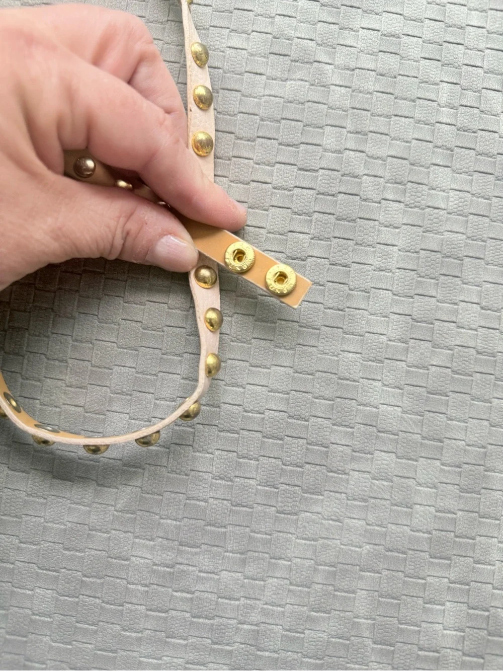 Vintage Pink Wrap Watch Bracelet with Gold Accents